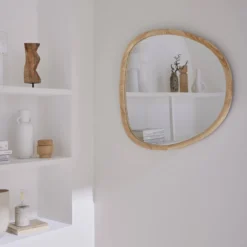 sweeek Specchio in legno di abete, 75cm