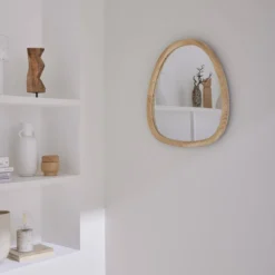 sweeek Specchio in legno di abete, 55cm