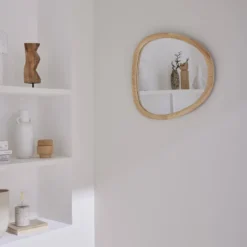 sweeek Specchio in legno di abete, 55cm