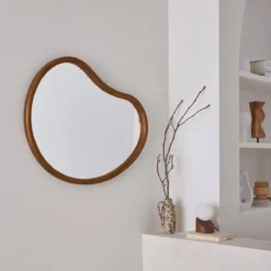 sweeek Specchio in legno di abete, 85cm