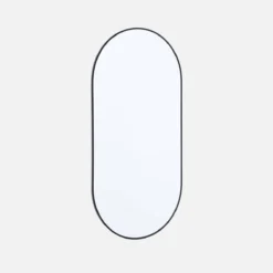 sweeek Specchio ovale alluminio 120cm
