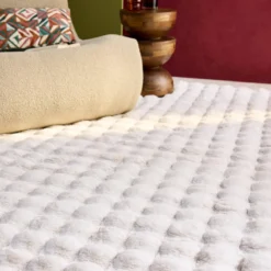 sweeek Tappeto da interno bubble bianco