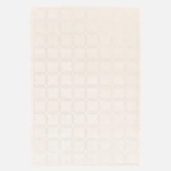 sweeek Tappeto da interno motivo grafico crema