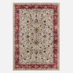 sweeek Tappeto da interno motivo persiano multicolore