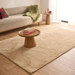 sweeek Tappeto interno beige unito