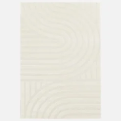 sweeek Tappeto interno con archi color crema