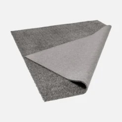 sweeek Tappeto interno in velluto riccio grigio antracite