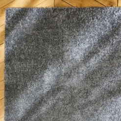 sweeek Tappeto interno in velluto riccio grigio antracite