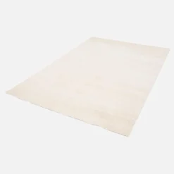 sweeek Tappeto interno in velluto riccio crema