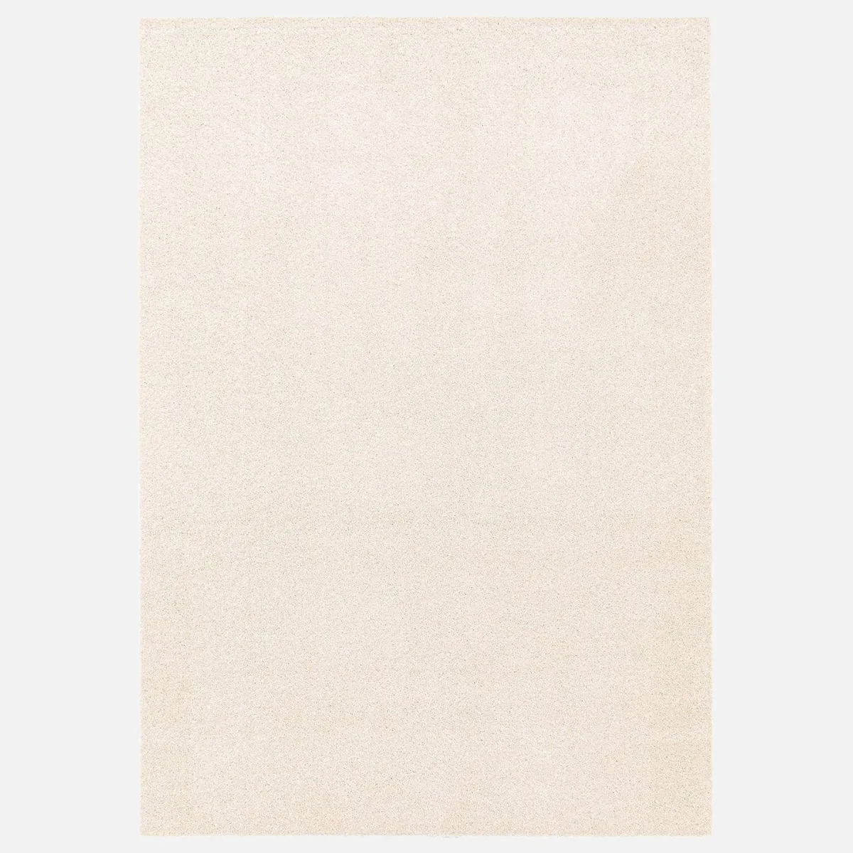 sweeek Tappeto interno in velluto riccio crema