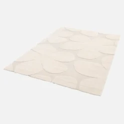 sweeek Tappeto interno motivo fiori crema