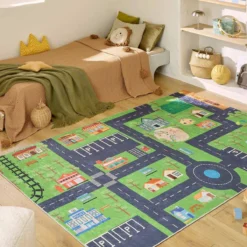 sweeek Tappeto interno per bambini con stampa