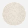 sweeek Tappeto interno rotondo crema, 160cm