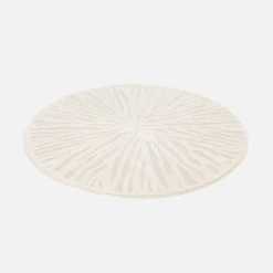 sweeek Tappeto interno rotondo crema, 160cm