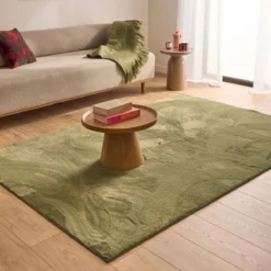 sweeek Tappeto interno verde unito