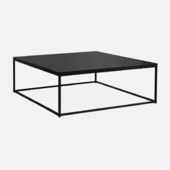 sweeek Tavolino basso in metallo nero