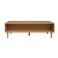 sweeek Tavolino basso vintage effetto legno 1 cassetto