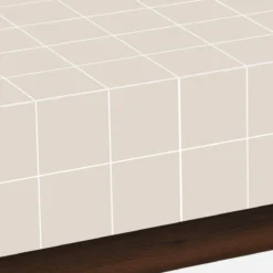 sweeek Tavolino da caffè con motivo a piastrelle effetto ceramica opaca