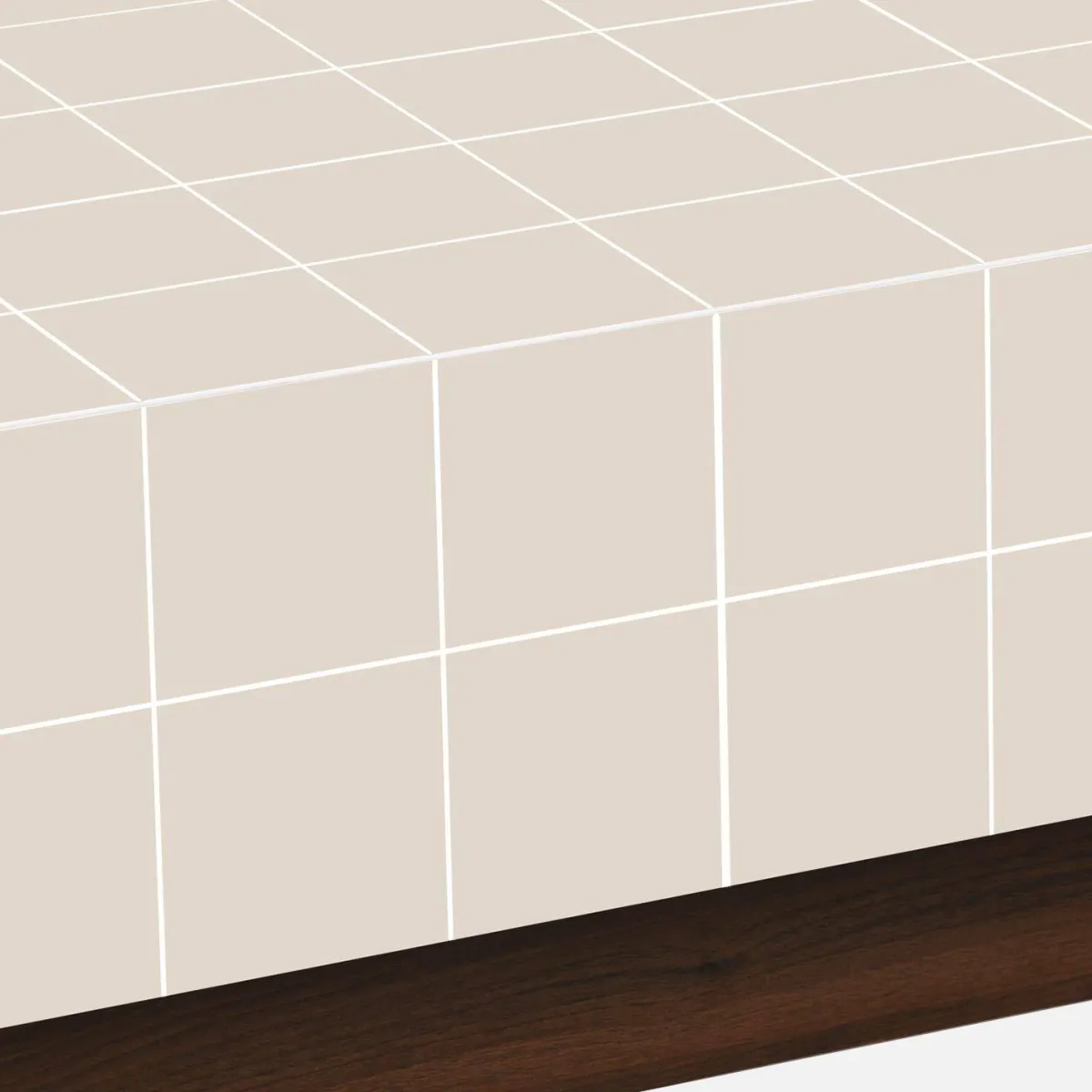 sweeek Tavolino da caffè con motivo a piastrelle effetto ceramica opaca