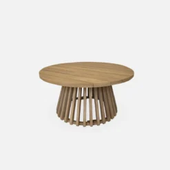 sweeek Tavolino da giardino in legno di acacia, 80cm