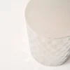 sweeek Tavolino da salotto in acciaio smaltato cromato, 41cm