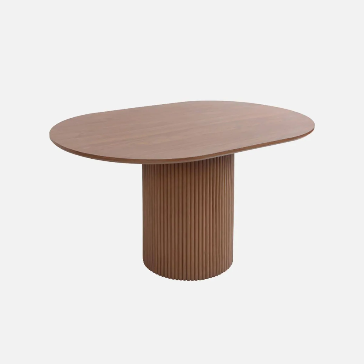 sweeek Tavolino oblungo con effetto legno intagliato