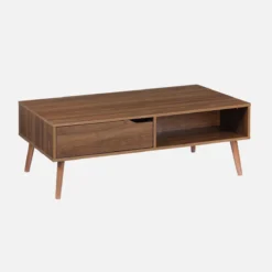 sweeek Tavolino vintage effetto legno
