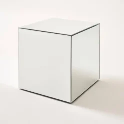 Tavolo cubico a specchio, 30cm