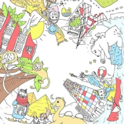 Tavolo da colorare per bambini