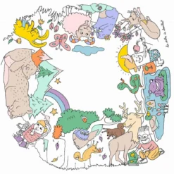 Tavolo da colorare per bambini