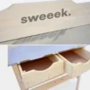 sweeek Tavolo da coltivazione con 2 cassetti