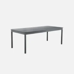 Tavolo da giardino allungabile in alluminio, 8 posti