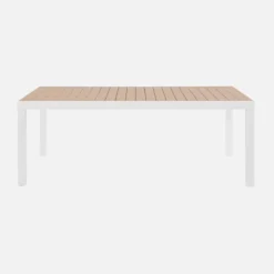 sweeek Tavolo da giardino allungabile in alluminio 10-12 posti, 320cm