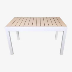 sweeek Tavolo da giardino allungabile in alluminio, 8 posti