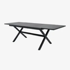 sweeek Tavolo da giardino allungabile in alluminio, 240cm