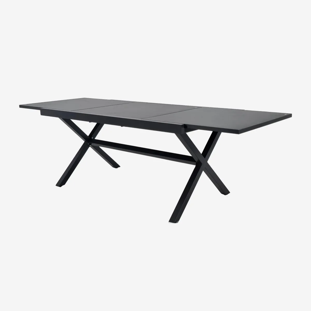 sweeek Tavolo da giardino allungabile in alluminio, 240cm