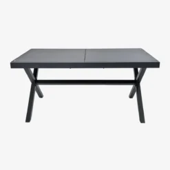 sweeek Tavolo da giardino allungabile in alluminio, 240cm