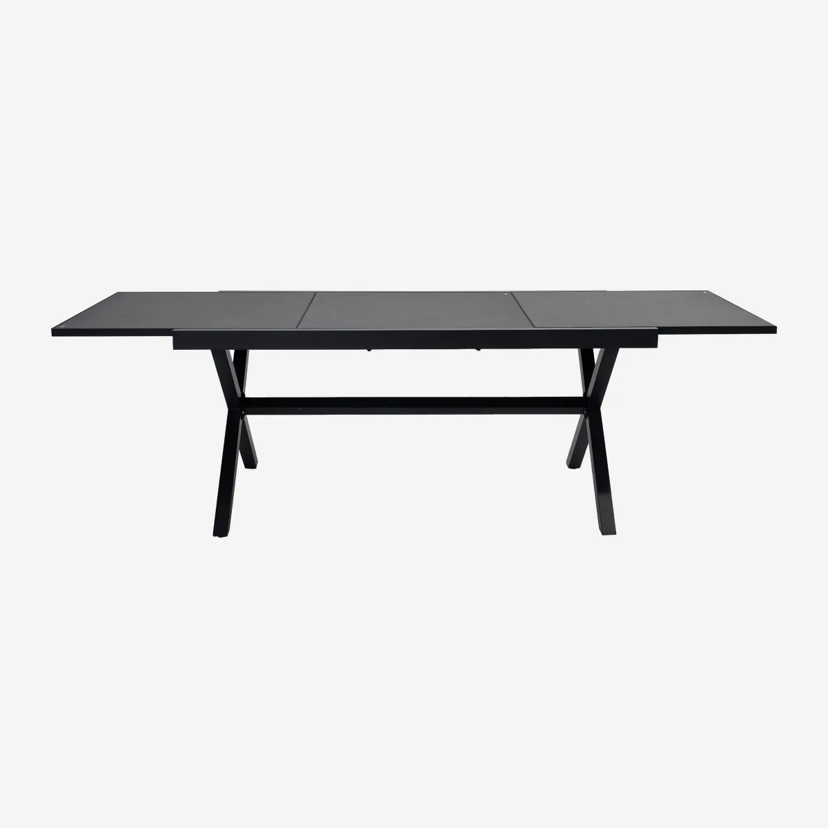 sweeek Tavolo da giardino allungabile in alluminio, 240cm