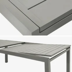Tavolo da giardino allungabile in alluminio 10-12 posti, 320cm