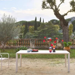 sweeek Tavolo da giardino in alluminio, 8 posti