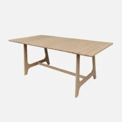 sweeek Tavolo da giardino in legno di acacia 8 posti, 180cm