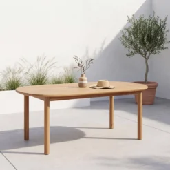 sweeek Tavolo da giardino in legno di acacia