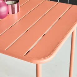 Tavolo da giardino in metallo 6-8 posti, 160cm