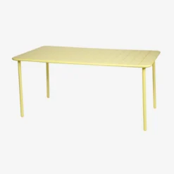 sweeek Tavolo da giardino in metallo 6-8 posti, 160cm