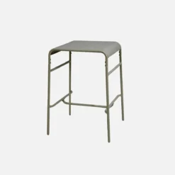 sweeek Tavolo da giardino in metallo 2 posti, 70cm