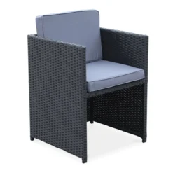 sweeek Tavolo da giardino in resina 8 poltroncine