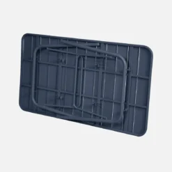 Tavolo da giardino pieghevole in metallo 6 posti, 140cm