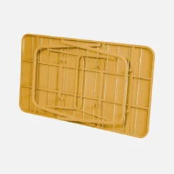 Tavolo da giardino pieghevole in metallo 6 posti, 140cm