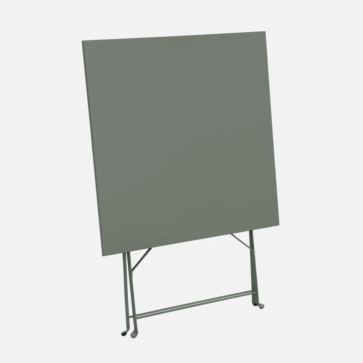 sweeek Tavolo da giardino pieghevole in acciaio, 2 posti, 70cm