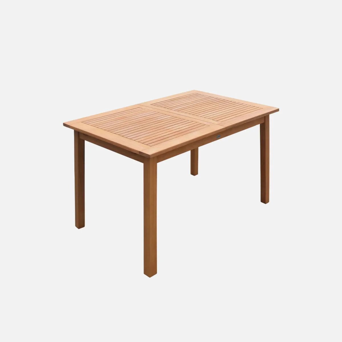sweeek Tavolo da giardino rettangolare allungabile in legno, 6 a 10 posti